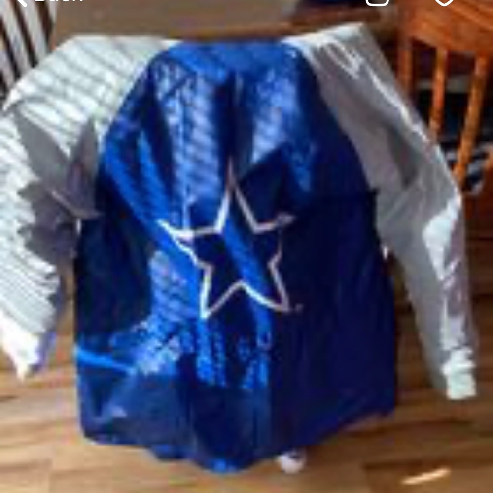 NFL gameday Dallas Cowboys rain jacket size Large
